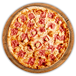 Just Ham Pizza  10" 