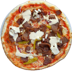 Kebab Special Tom Base Pizza  10" 